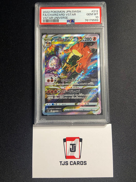 Charizard VSTAR - PSA 10 - s12a 212/172 VSTAR Universe - Pokemon