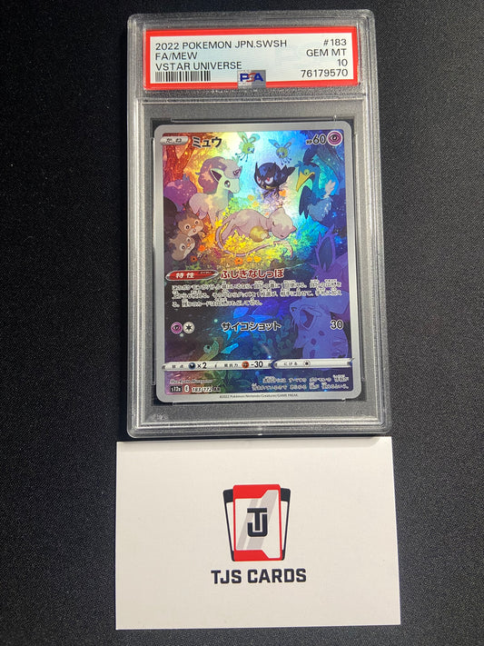 Mew - PSA 10 - AR s12a 183/172 VSTAR Universe - Pokemon