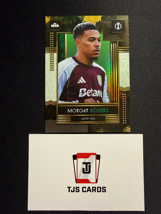 Morgan Rogers - Green /75 - TOPPS Deco UCC 2025/26