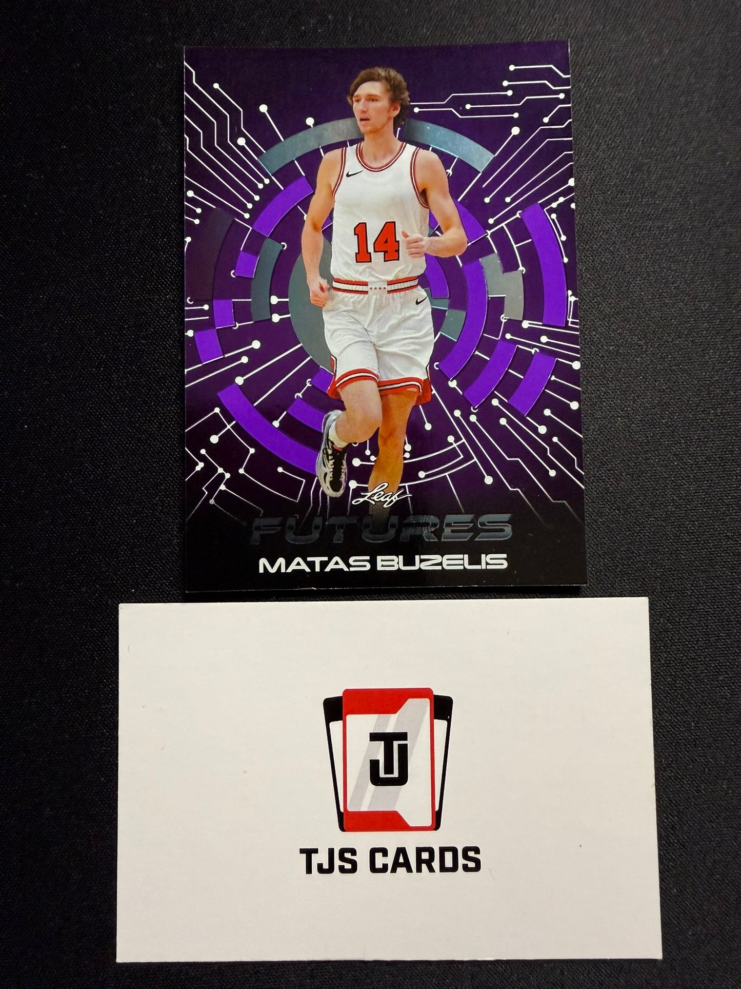 Matas Buzelis - Purple /99 - Leaf Futures 2024