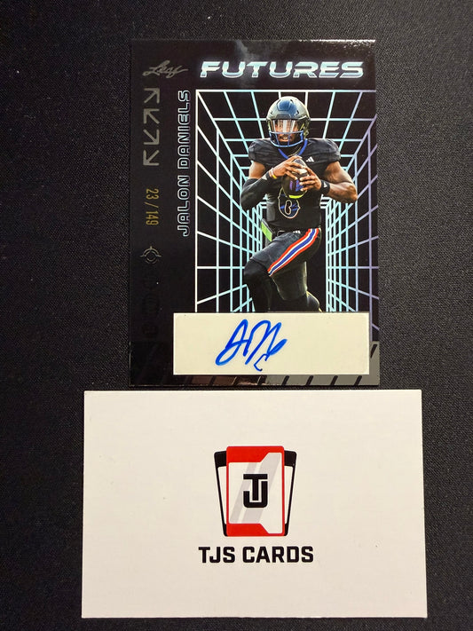 Jalon Daniels - Silver Auto /149 - Leaf Futures 2024
