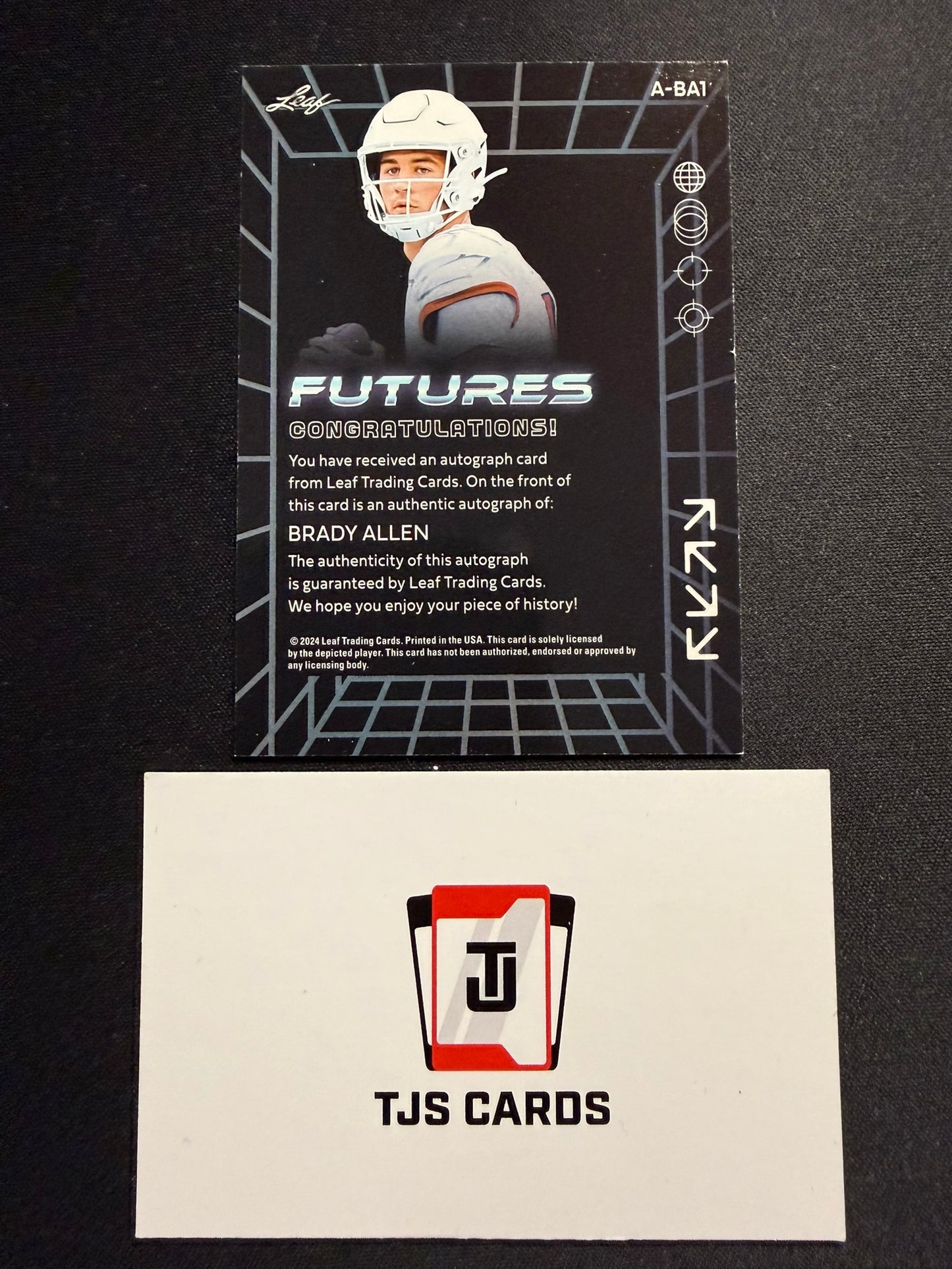 Brady Allen - Silver Auto /149 - Leaf Futures 2024