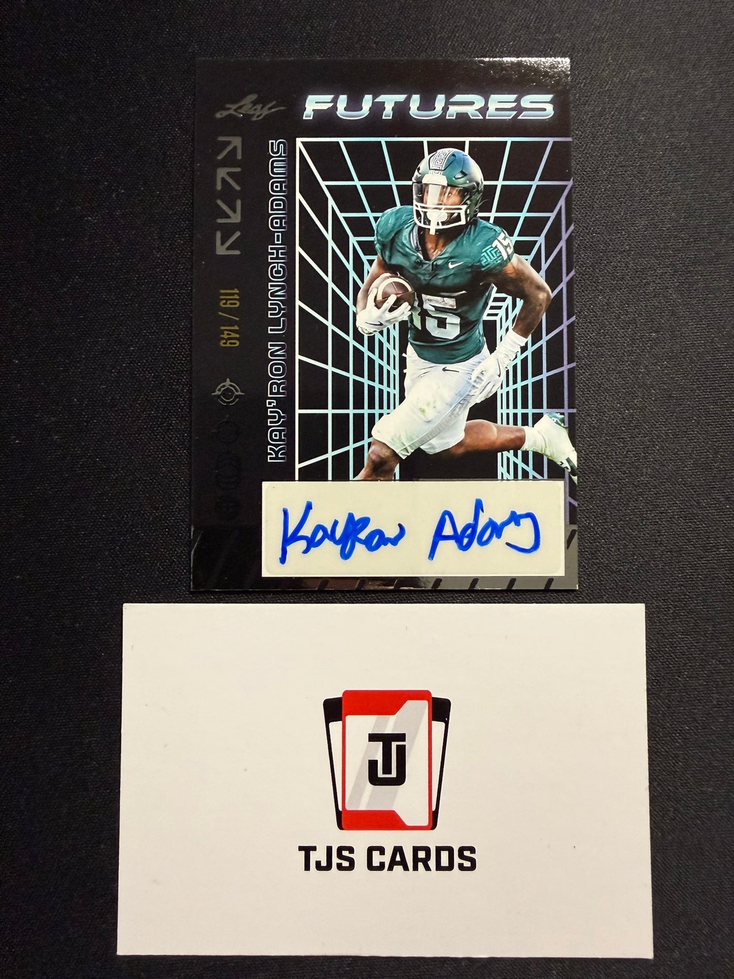 Kay'ron Lynch-Adams - Silver Auto /149 - Leaf Futures 2024