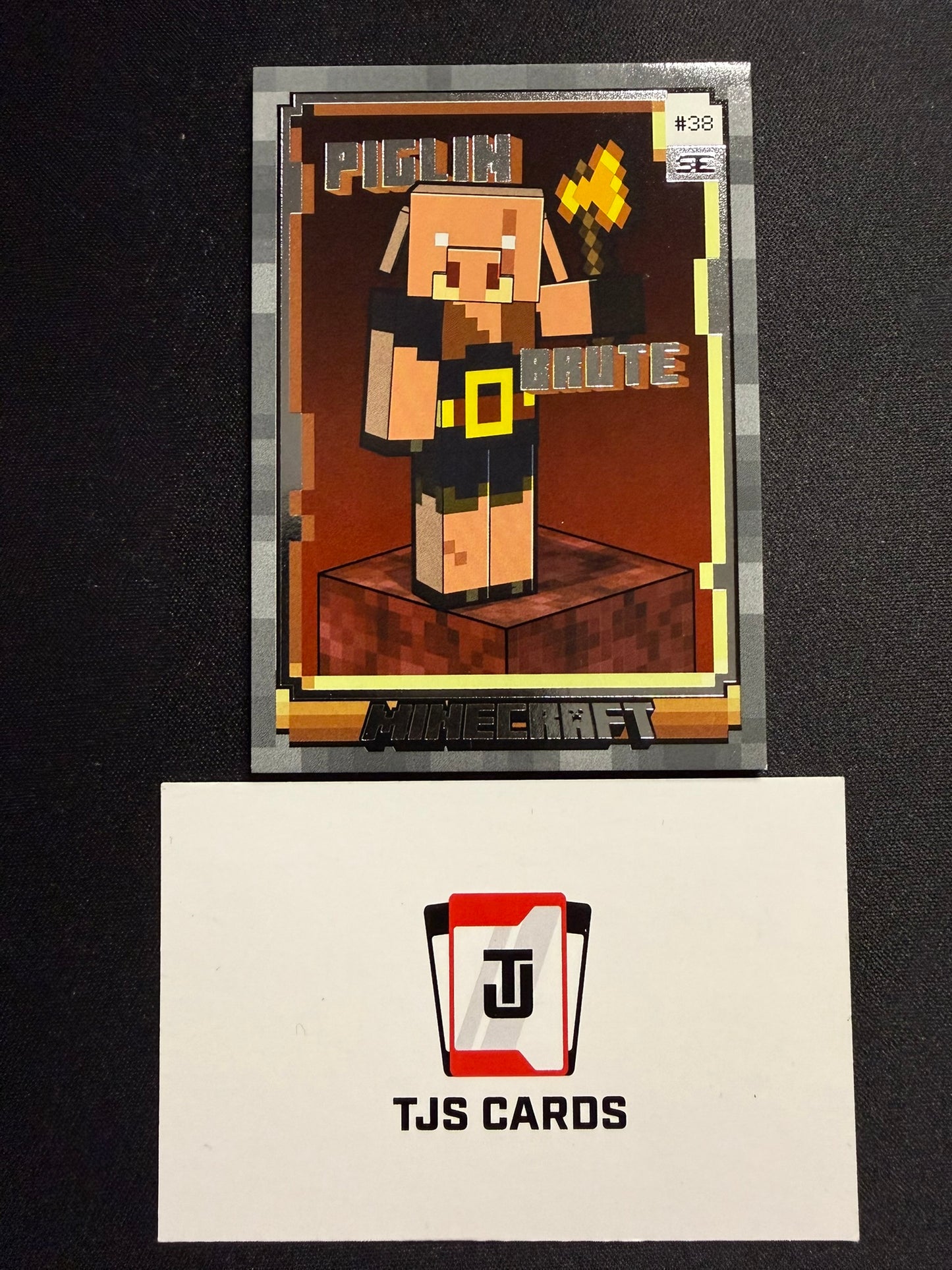 Piglin Brute - Stone /199 - Panini Minecraft Special Edition 2025