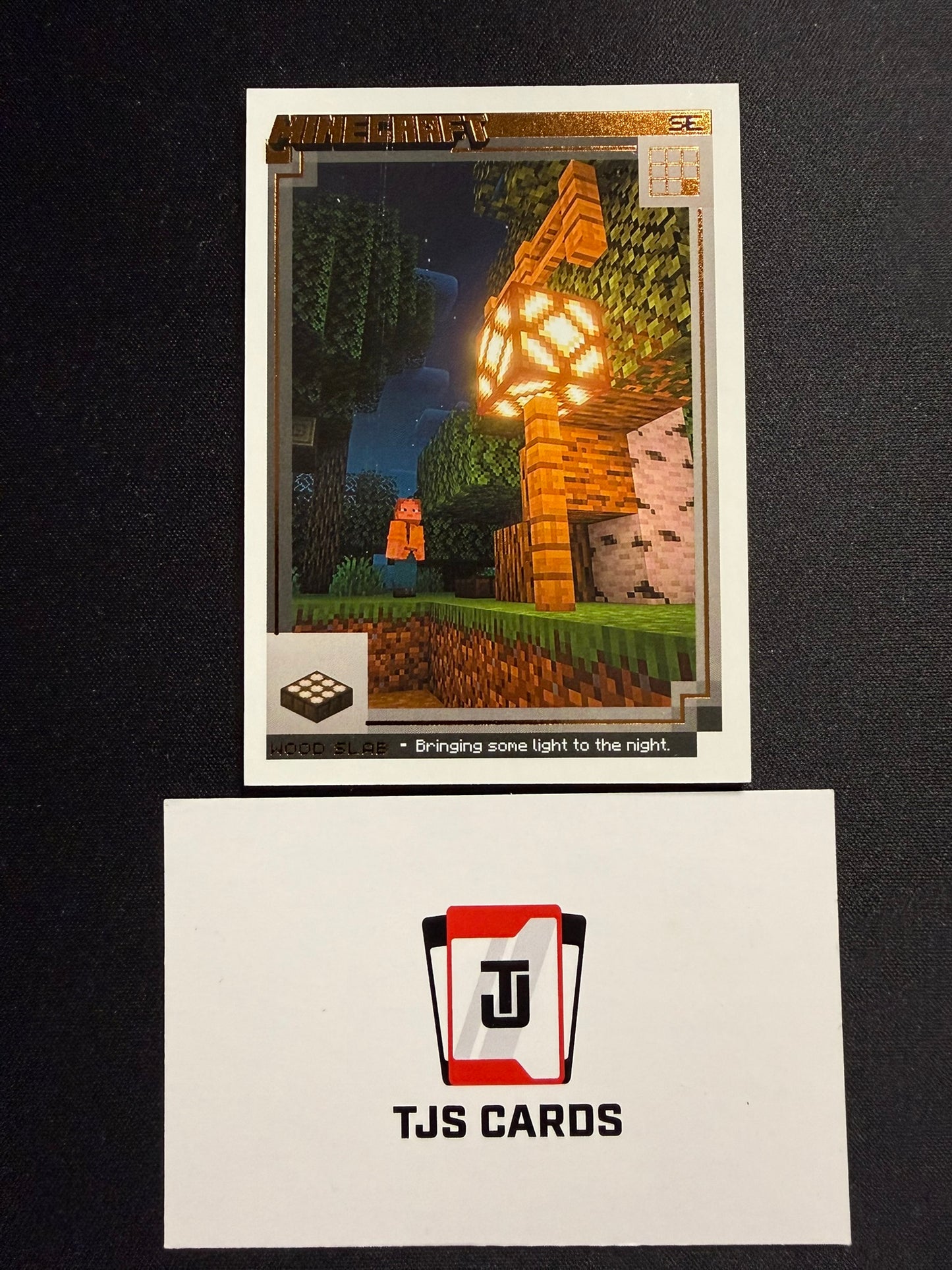 Wood Slab - Crafting Chronicles /325 - Panini Minecraft Special Edition 2025