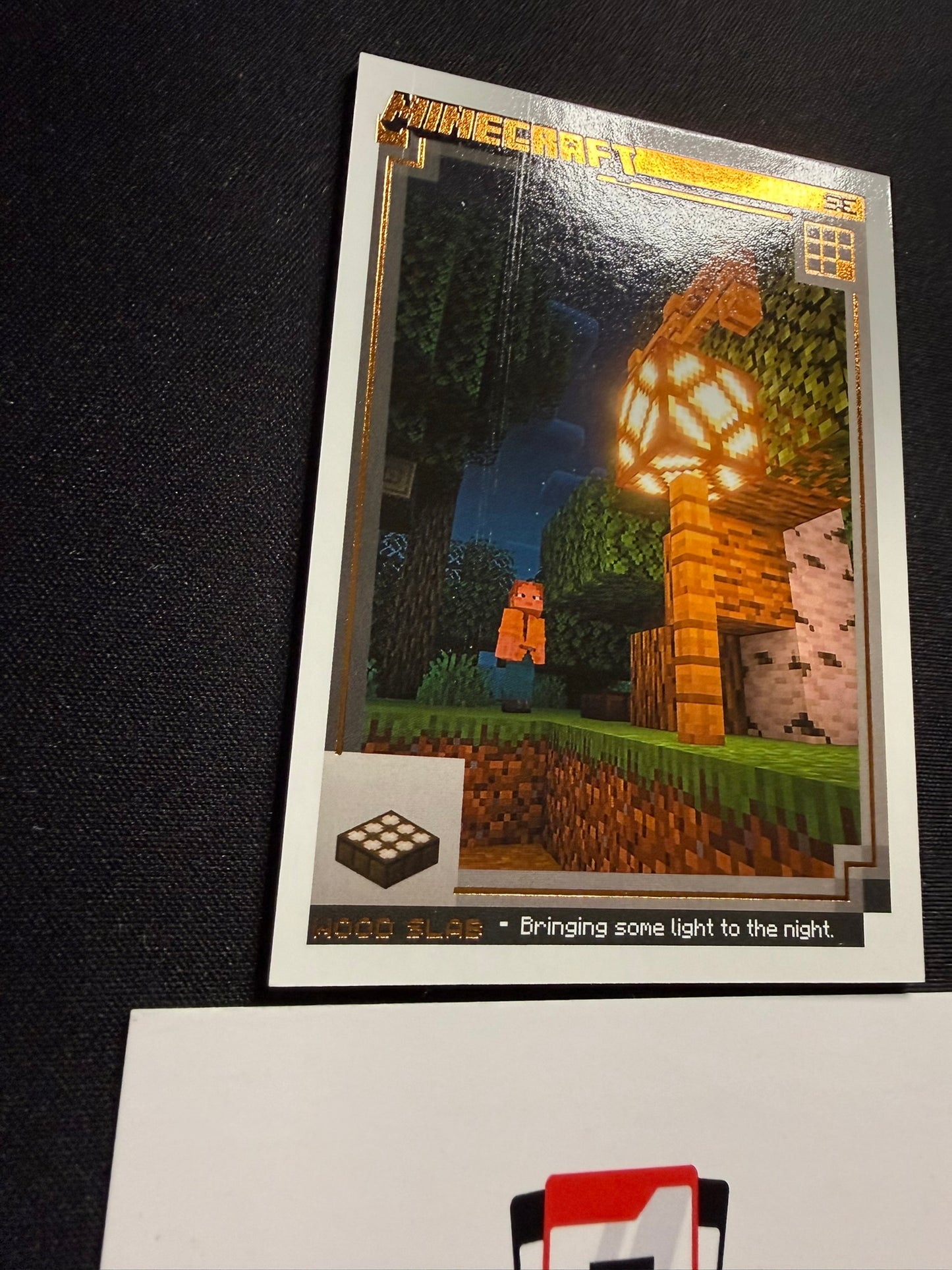 Wood Slab - Crafting Chronicles /325 - Panini Minecraft Special Edition 2025