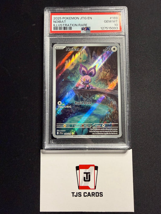 Noibat - PSA 10 - Journey Together 169/159 - Pokemon