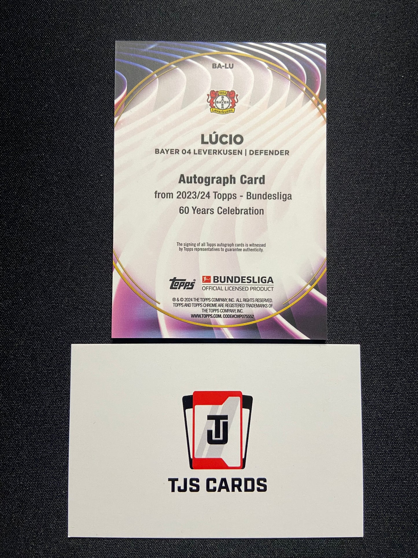 Lucio - Auto - TOPPS Bundesliga 60 2023/24