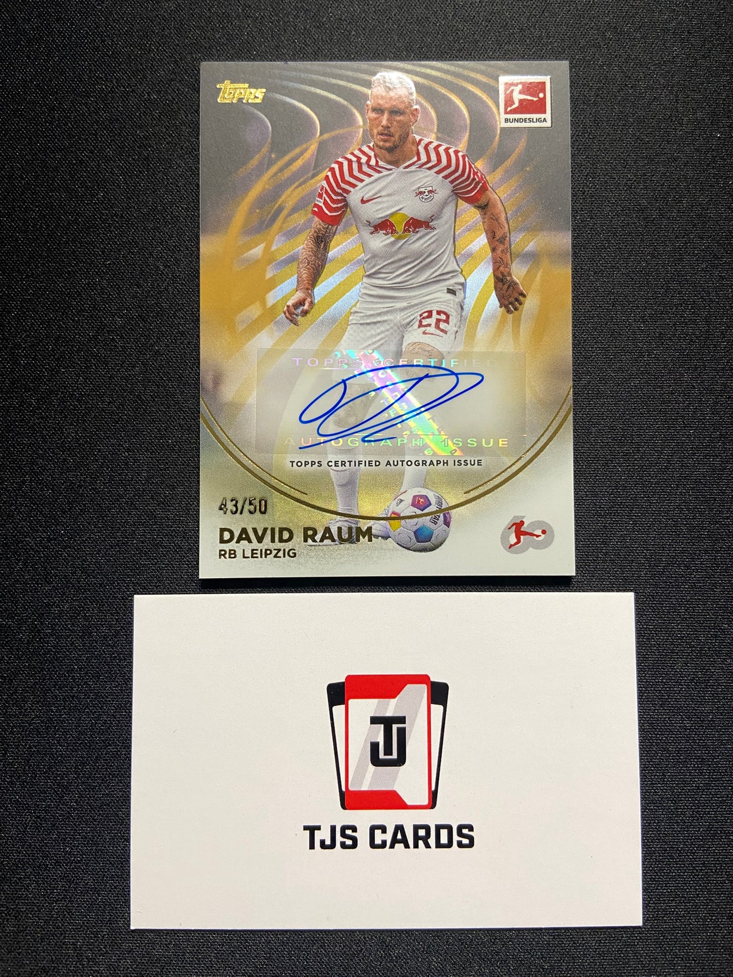 David Raum - Auto /50 - TOPPS Bundesliga 60 2023/24