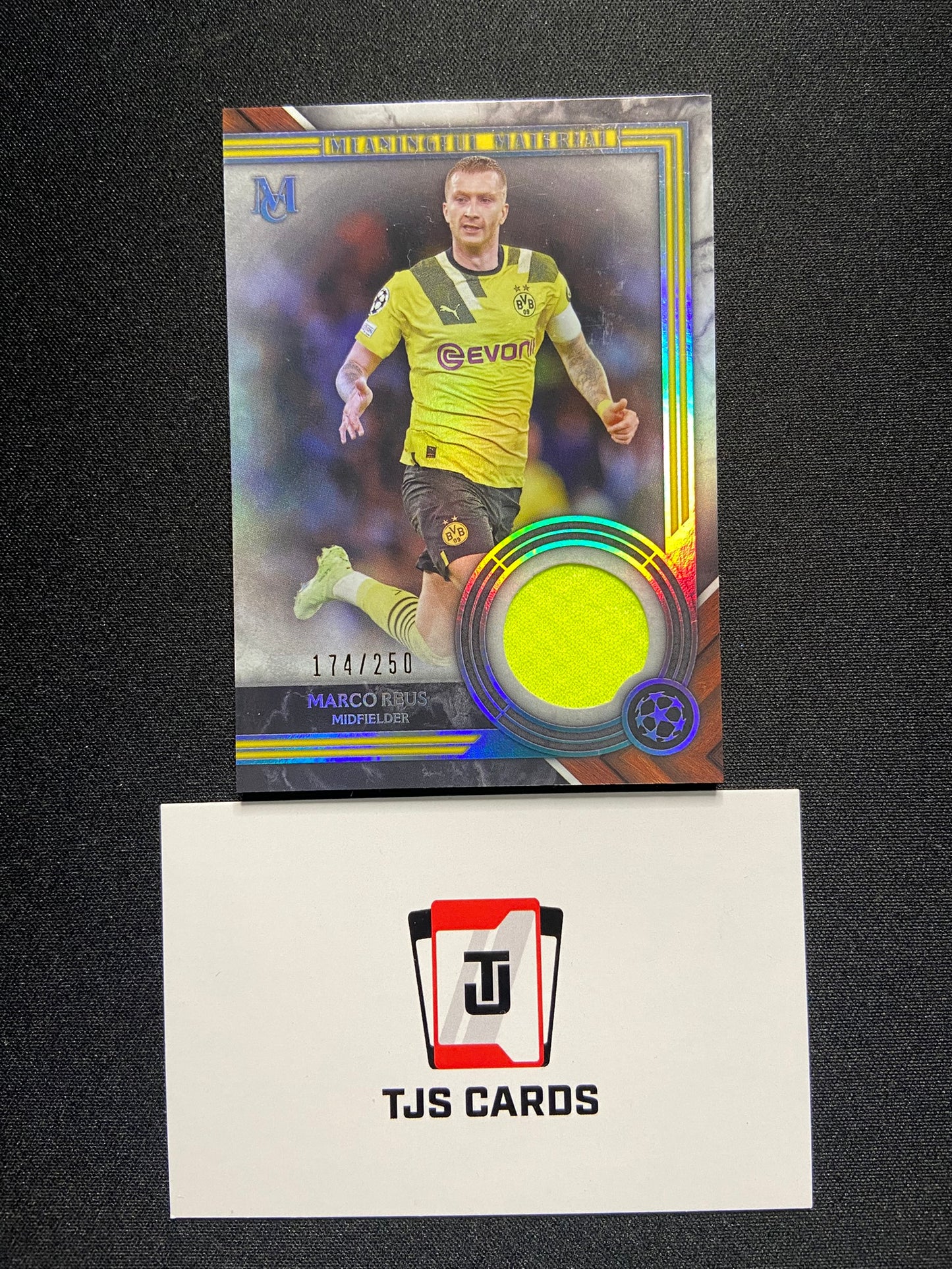 Marco Reus - Player-Worn Patch /250 - TOPPS UCL Museum 2022/23