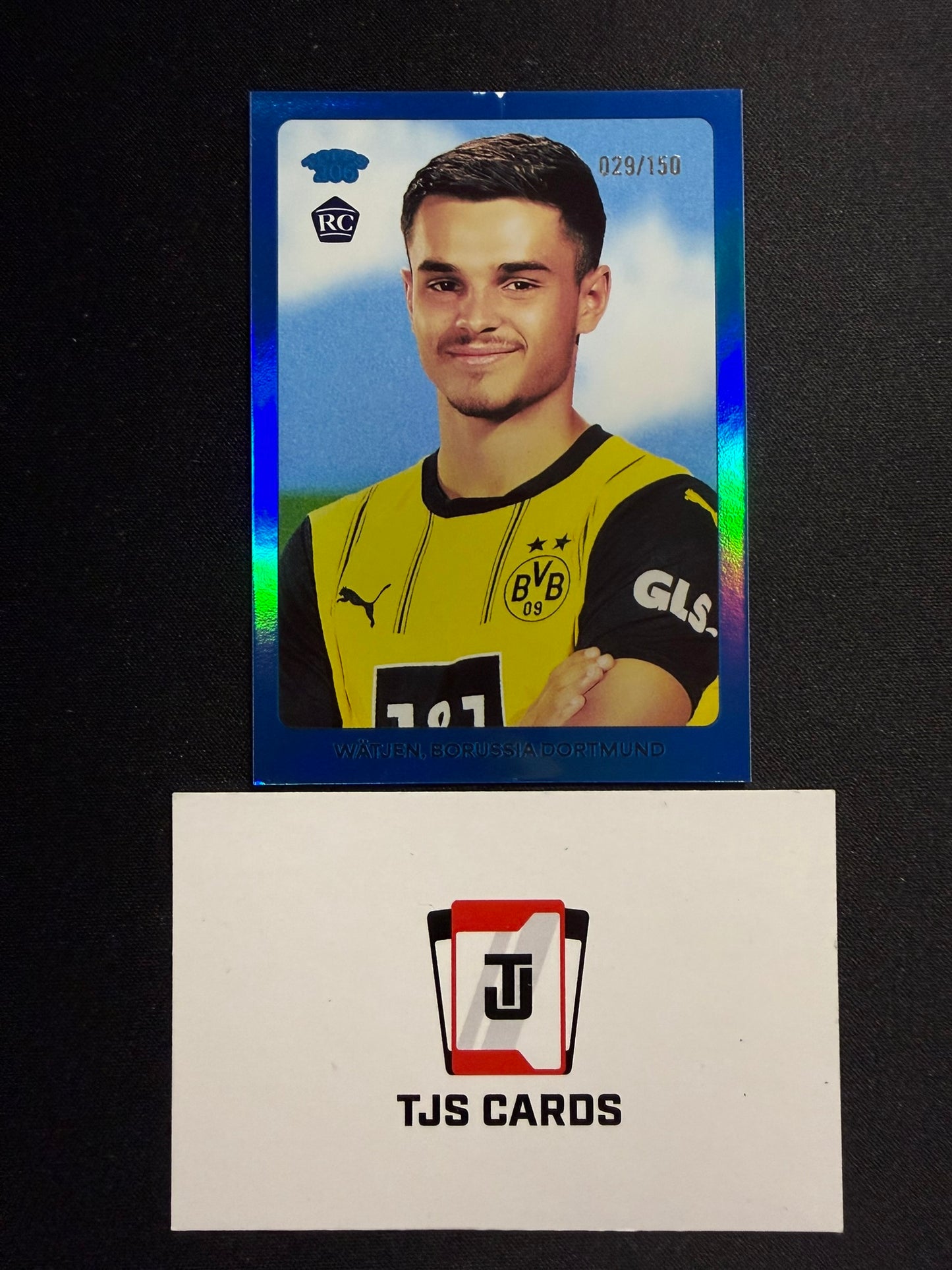 Kjell Watjen - Rookie Blue /150 - TOPPS Borussia Dortmund Team Set 2024/25