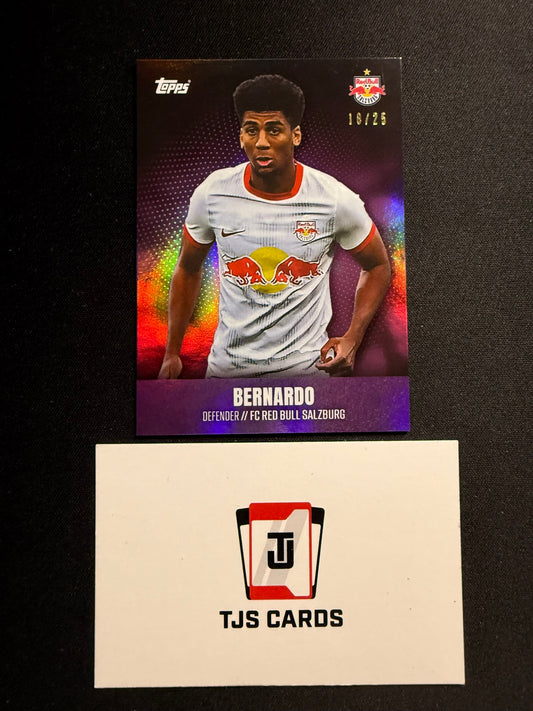 Bernardo - Purple /25 - TOPPS Salzburg Team Set 2022/23