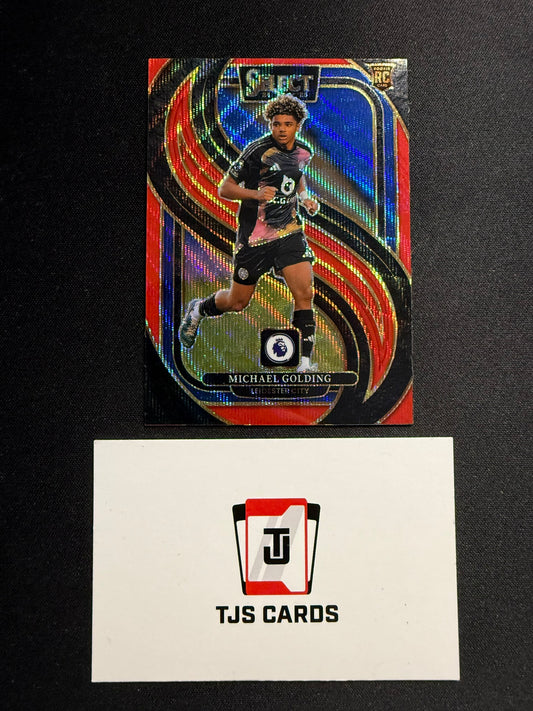 Michael Golding - Rookie Red Wave /88 - Panini Select Premier League 2024/25