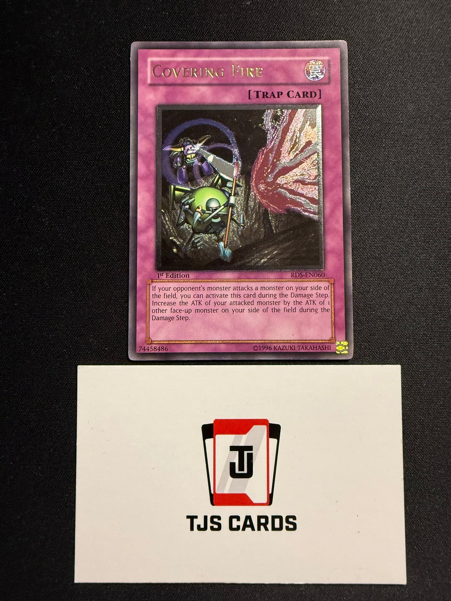 Covering Fire - Ultimate Rare 1st Edition RDS-EN060 - YuGiOh
