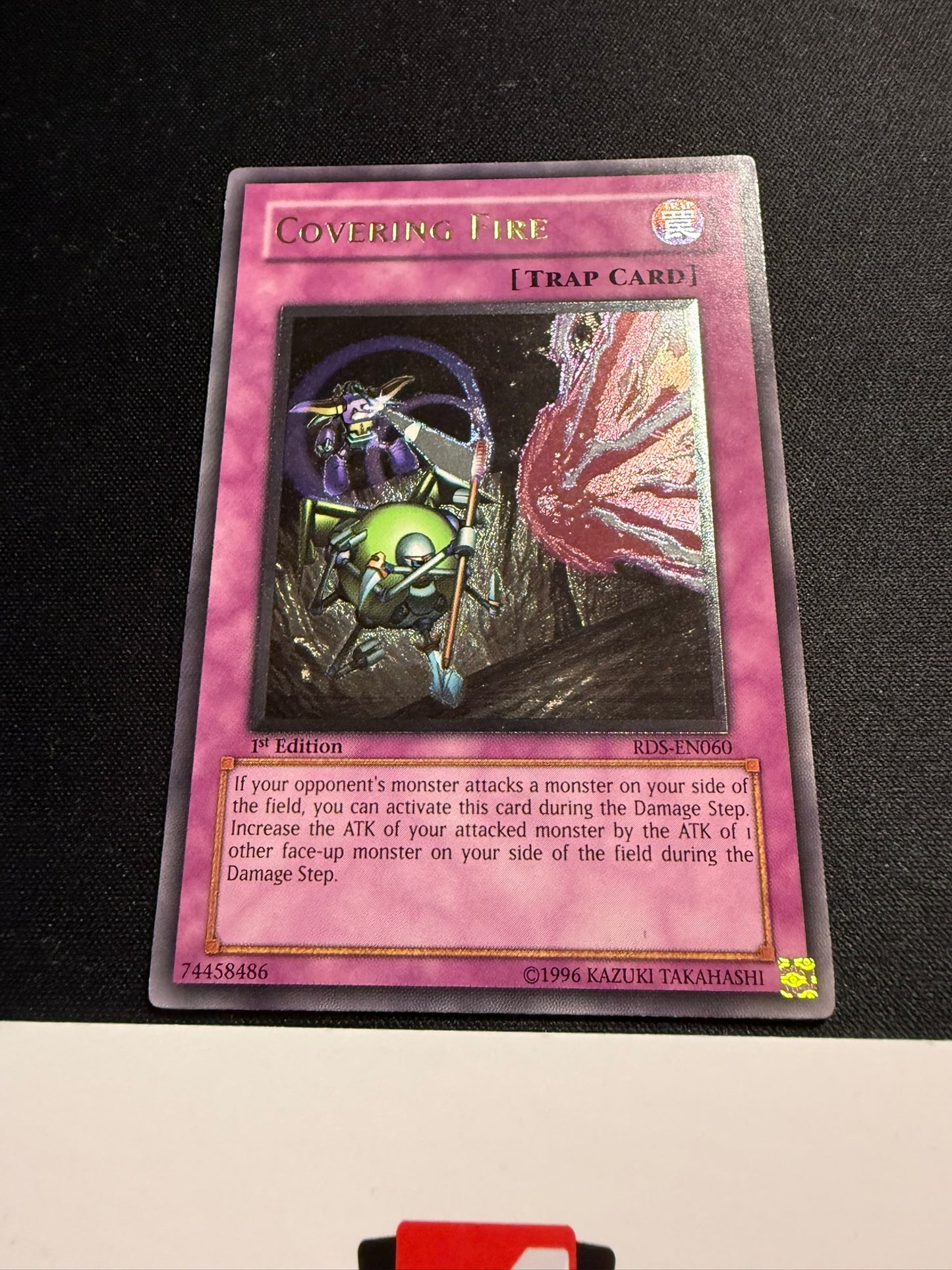 Covering Fire - Ultimate Rare 1st Edition RDS-EN060 - YuGiOh