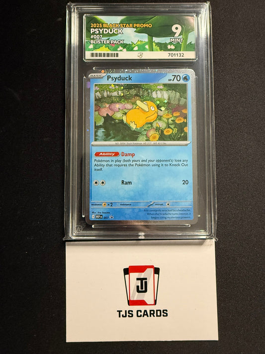 Psyduck - ACE 9 - Mega Evolutions Black Star Promo 007 - Pokemon