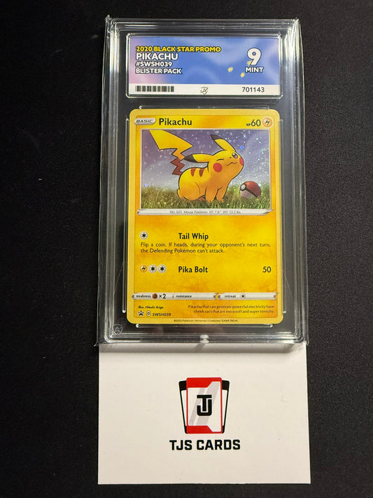Pikachu - ACE 9 - Black Star Promo SWSH039 - Pokemon