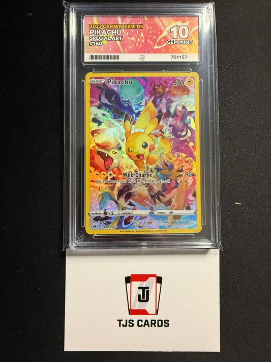 Pikachu - ACE 10 - Crown Zenith 160/159 - Pokemon