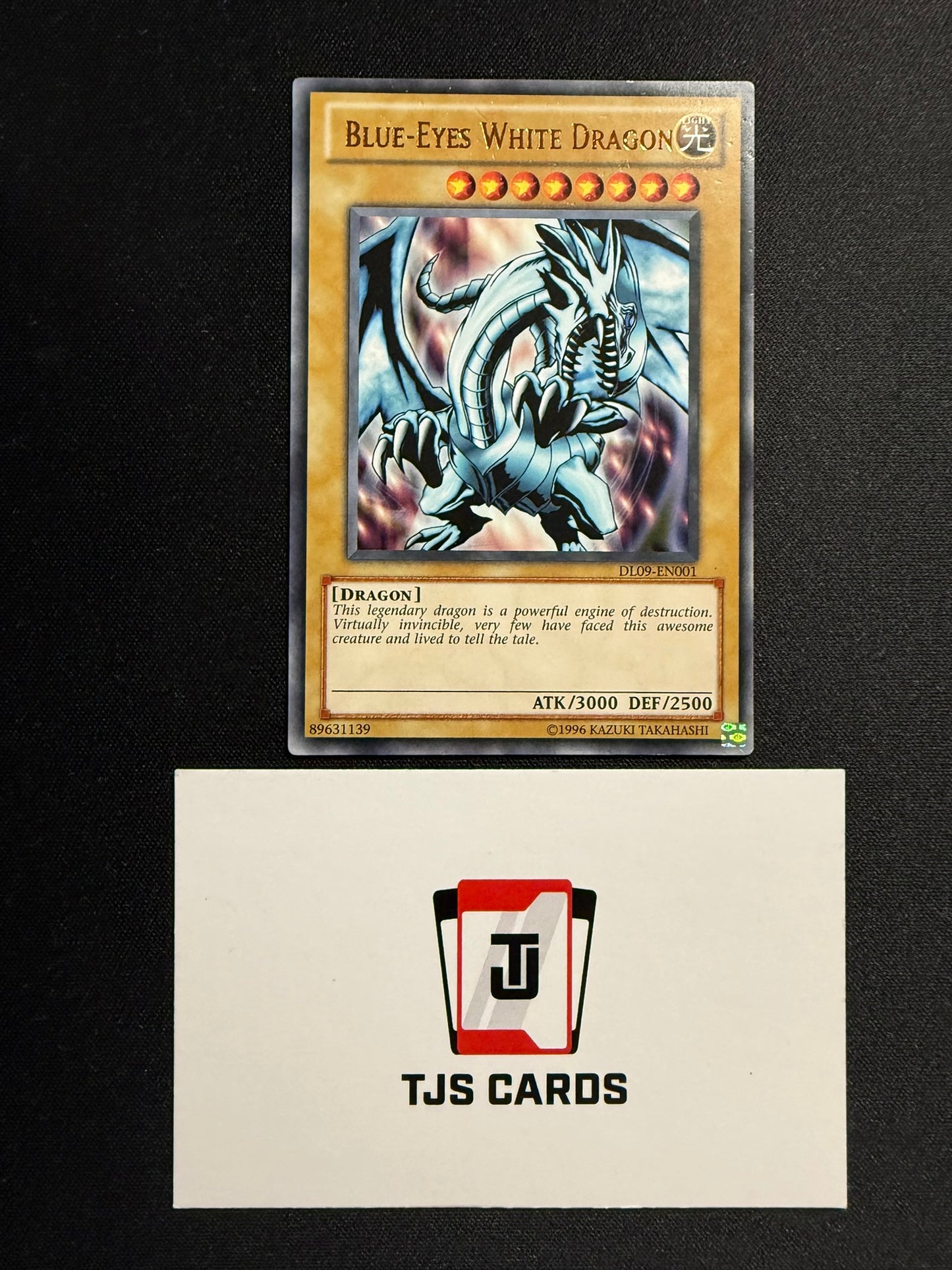 Blue-Eyes White Dragon - Bronze Rare DL09-EN001 - MP - YuGiOh