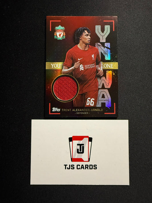 Trent Alexander-Arnold - Player-Worn Patch - TOPPS Liverpool Team Set 2022/23