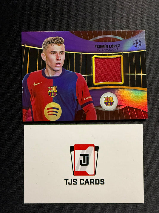 Fermin Lopez - Player-Worn Patch /299 - TOPPS UCC 2024/25