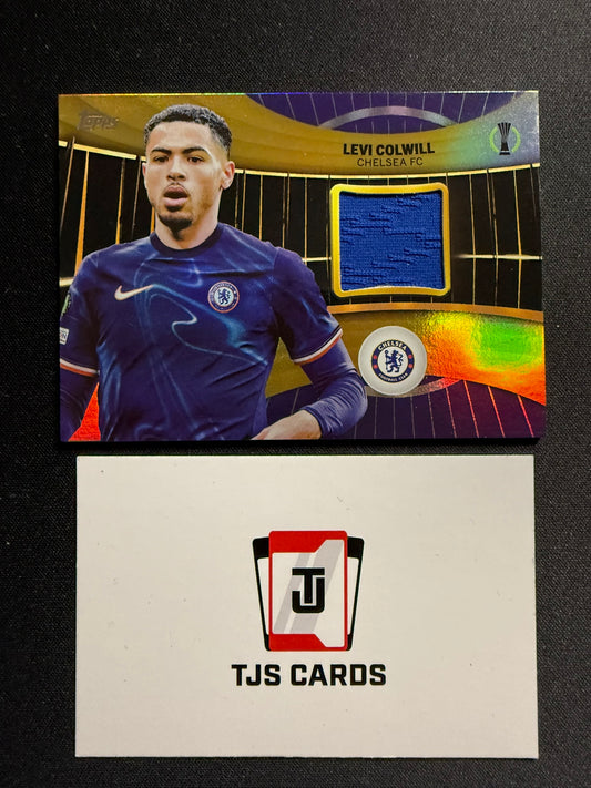 Levi Colwill - Player-Worn Patch Gold /50 - TOPPS UCC 2024/25