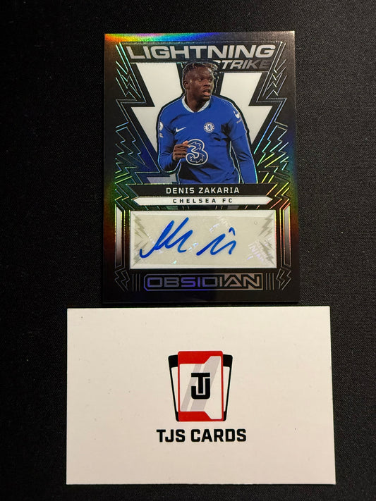 Denis Zakaria - Auto /199 - Panini Obsidian 2022/23