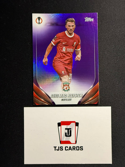Alexis Mac Allister - Purple /299 - TOPPS UCC 2023/24