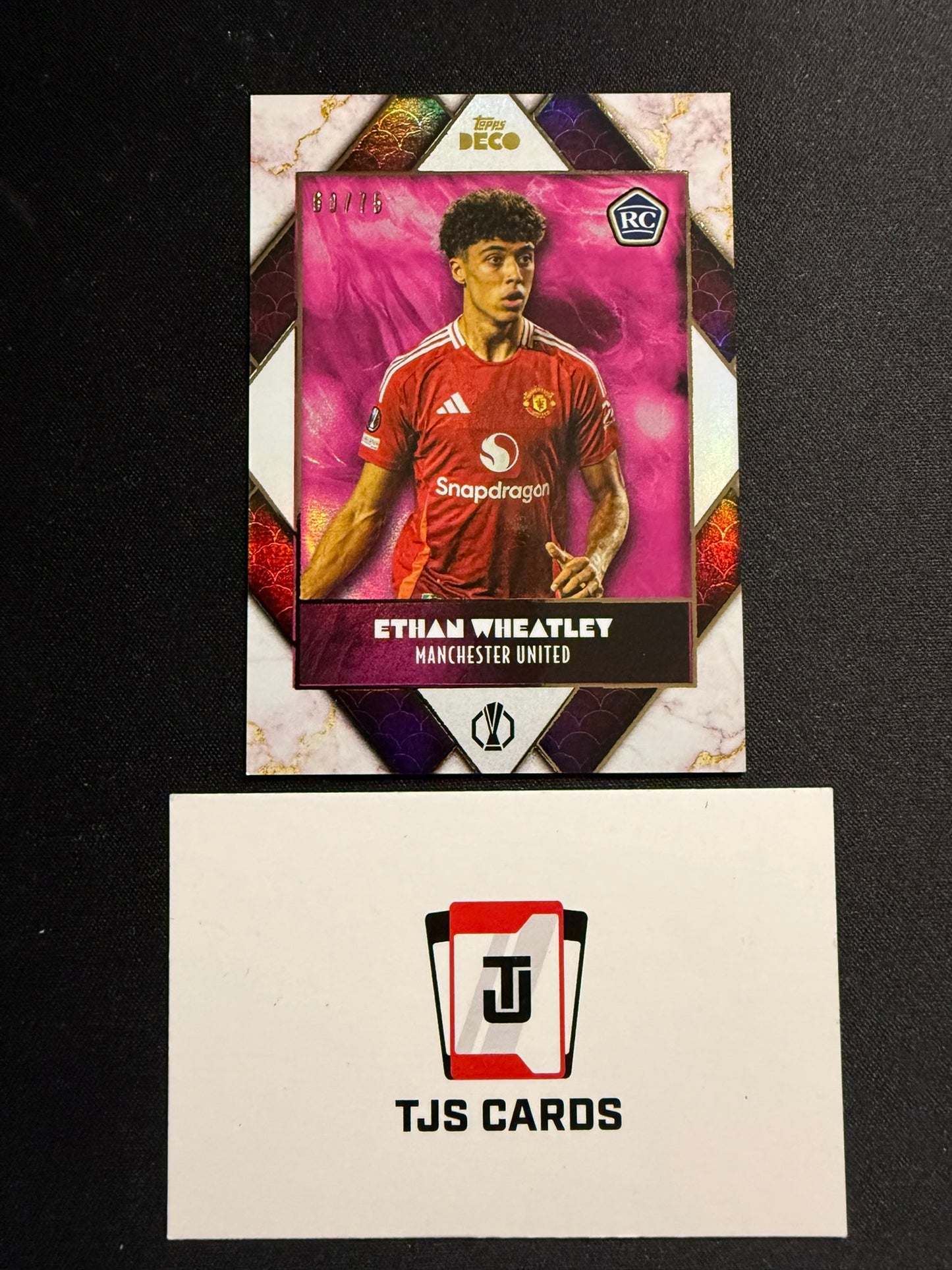 Ethan Wheatley - Rookie Pink /75 - TOPPS Deco UCC 2024/25