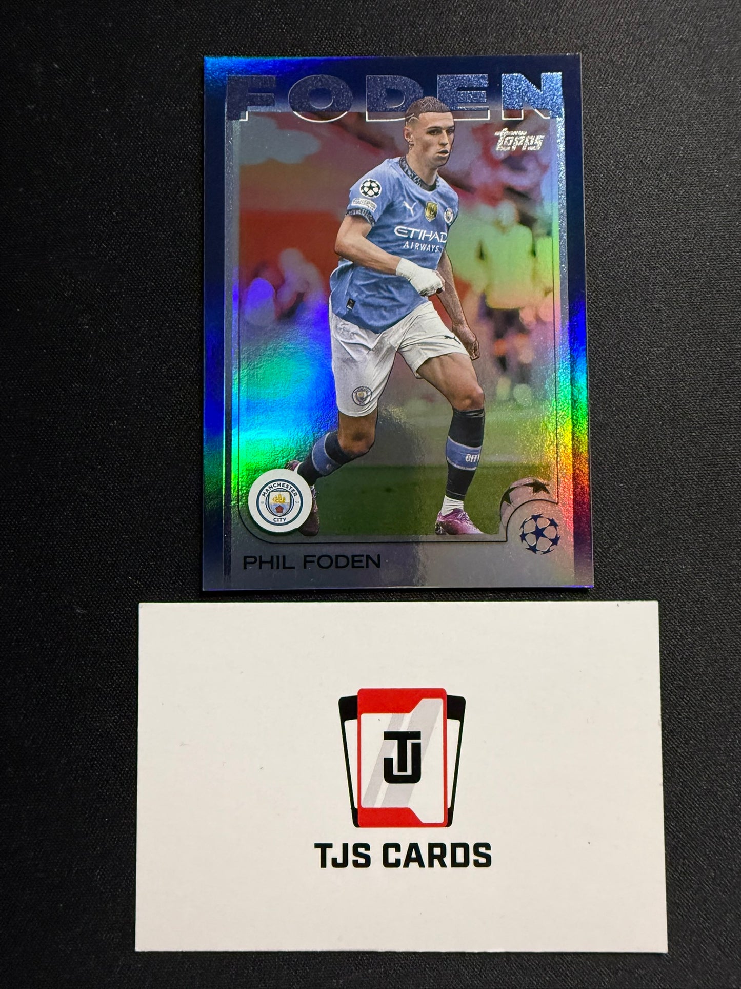 Phil Foden - Navy Blue /275 - TOPPS UCC 2024/25