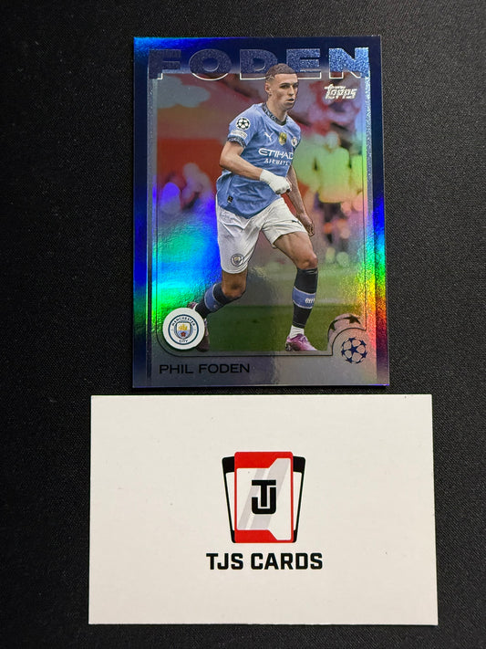 Phil Foden - Navy Blue /275 - TOPPS UCC 2024/25