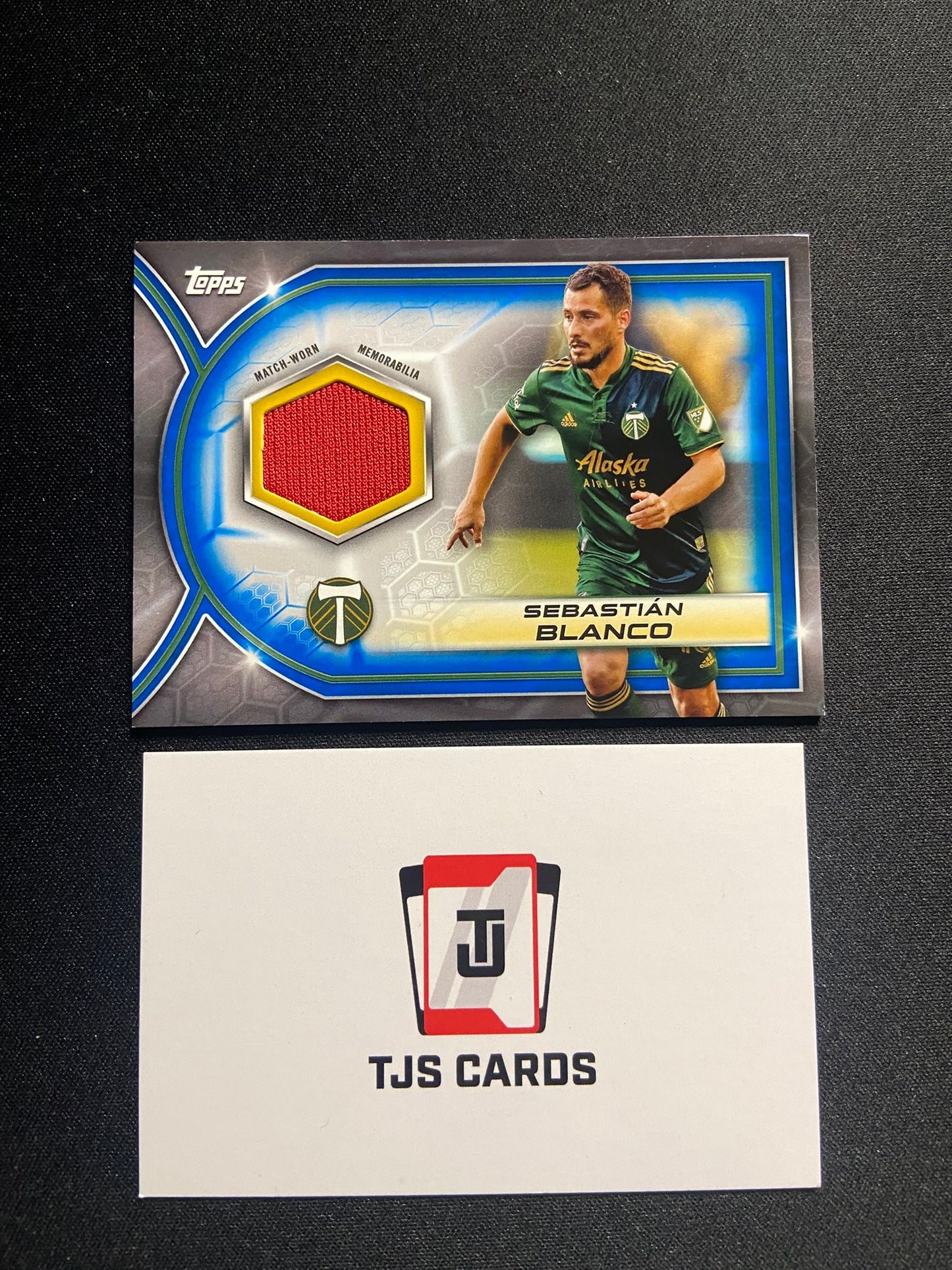 Sebastian Blanco - Match-Worn Patch /199 - TOPPS MLS 2023