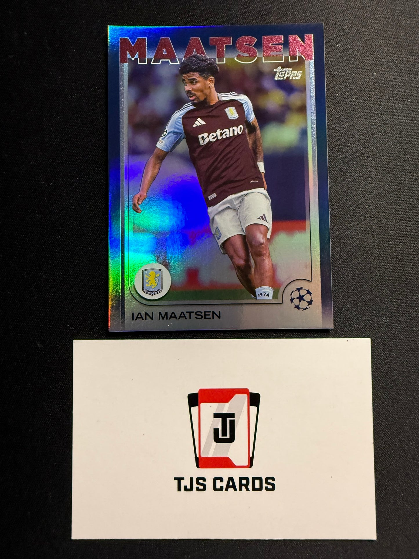 Ian Maatsen - Navy Blue /275 - TOPPS UCC 2024/25
