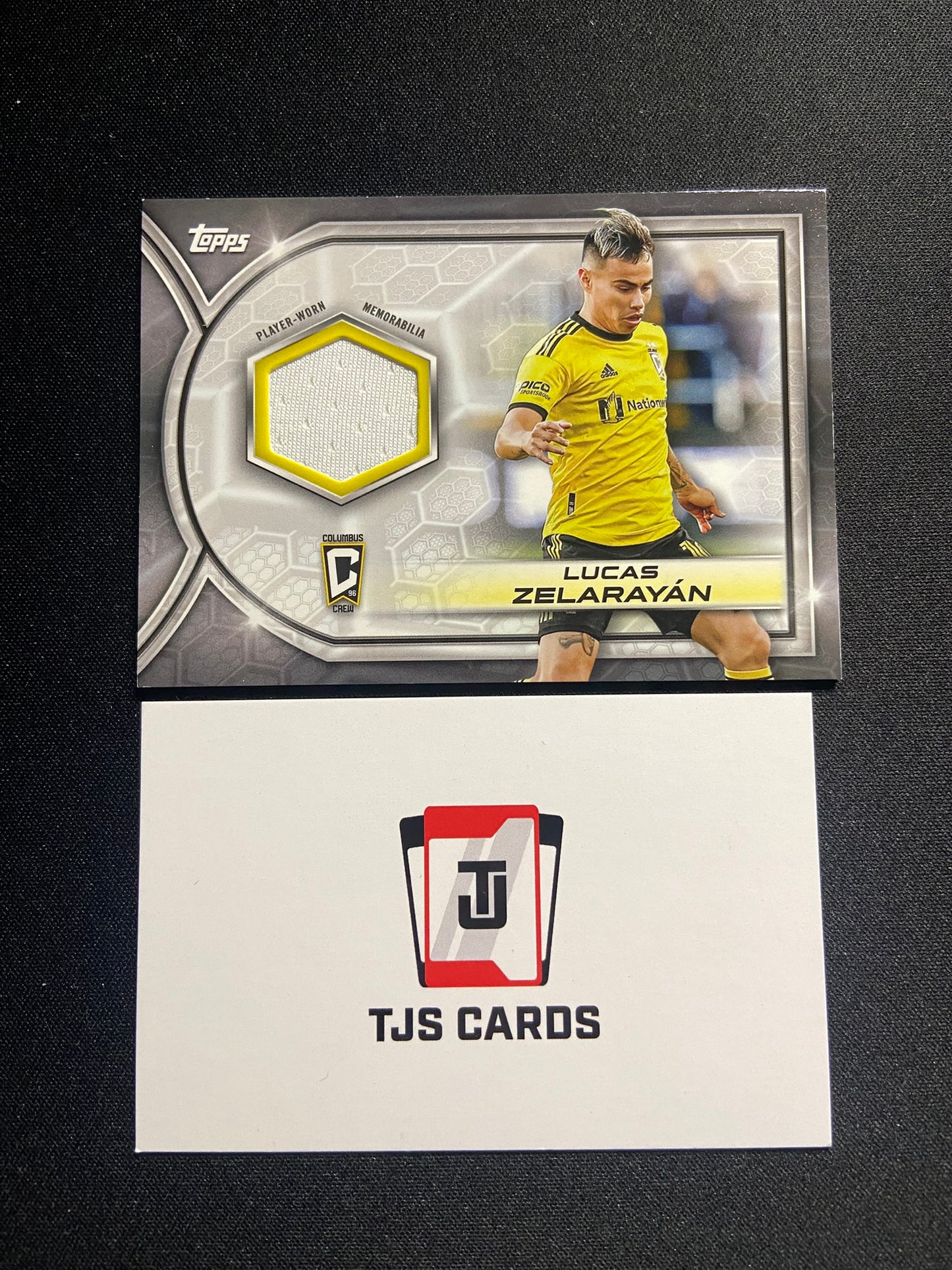 Lucas Zelarayan - Player-Worn Patch - TOPPS MLS 2023
