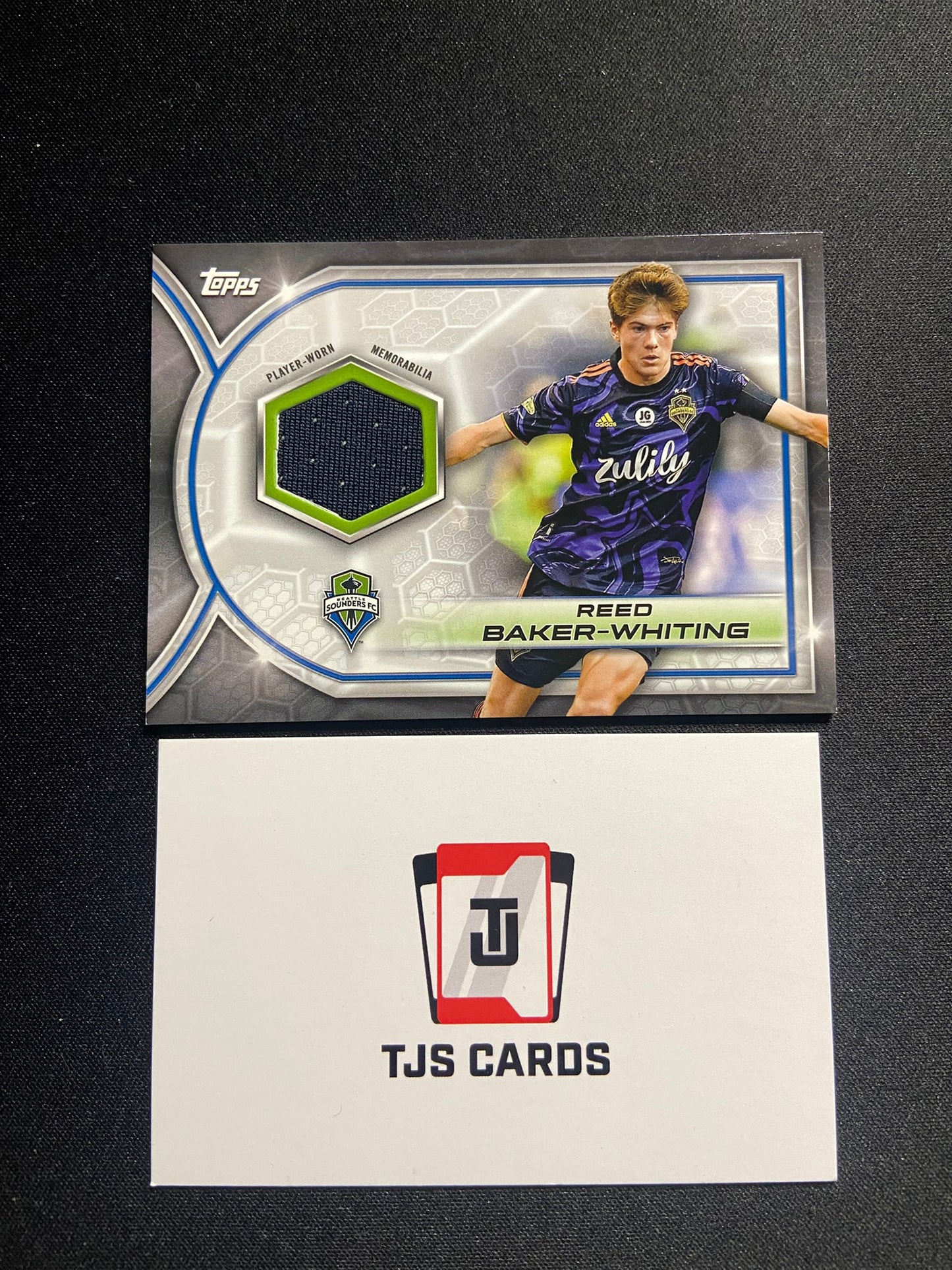 Reed Baker-Whiting - Player-Worn Patch - TOPPS MLS 2023