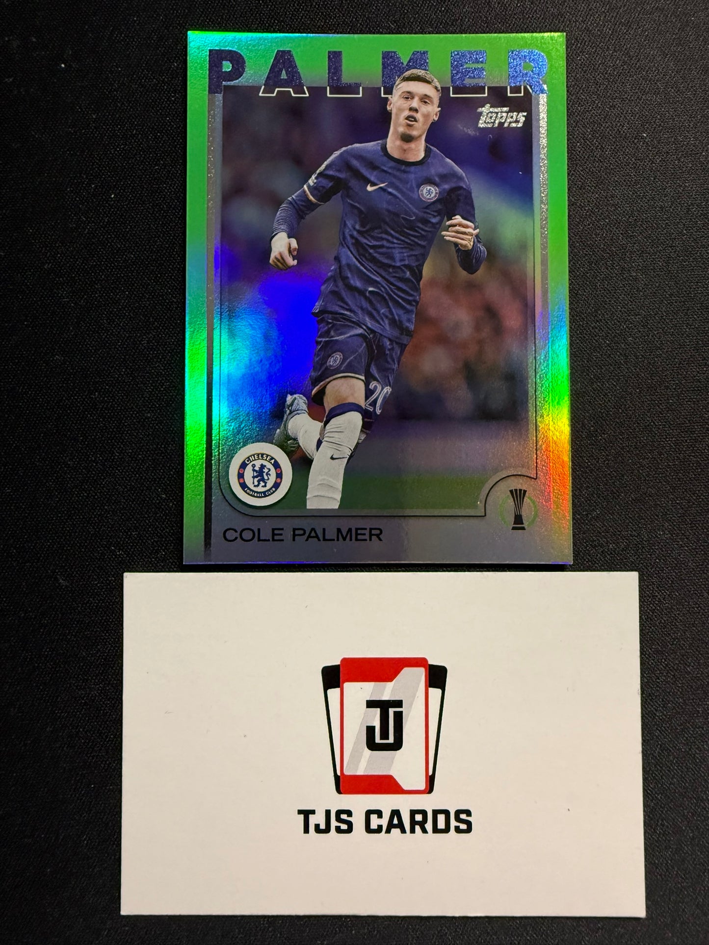 Cole Palmer - Neon Green /199 - TOPPS UCC 2024/25