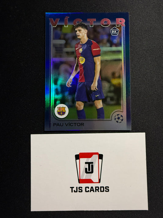 Pau Victor - Rookie Navy Blue /275 - TOPPS UCC 2024/25