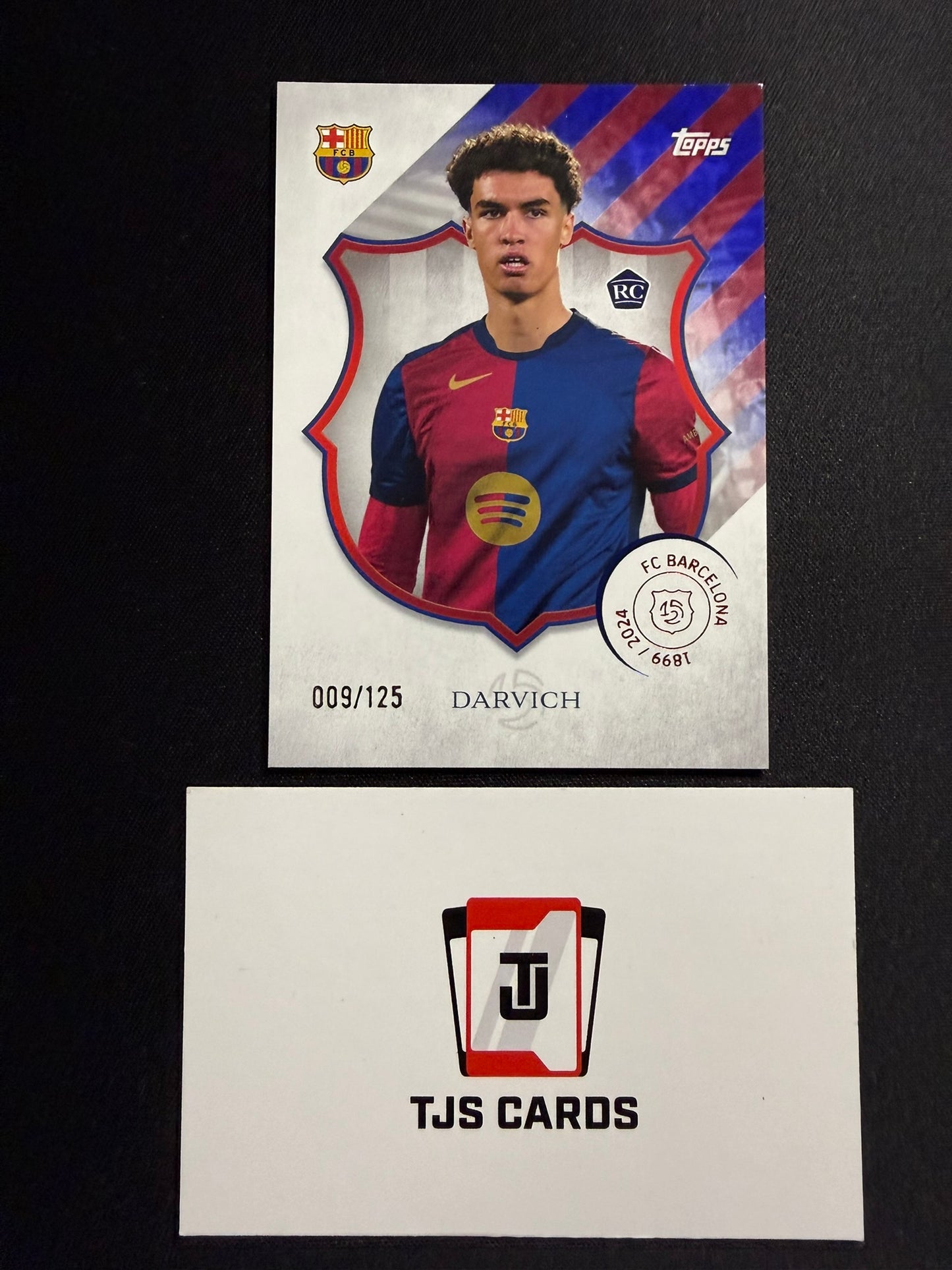 Noah Darvich - Rookie /125 - TOPPS Barcelona 125th Anniversary 2024/25