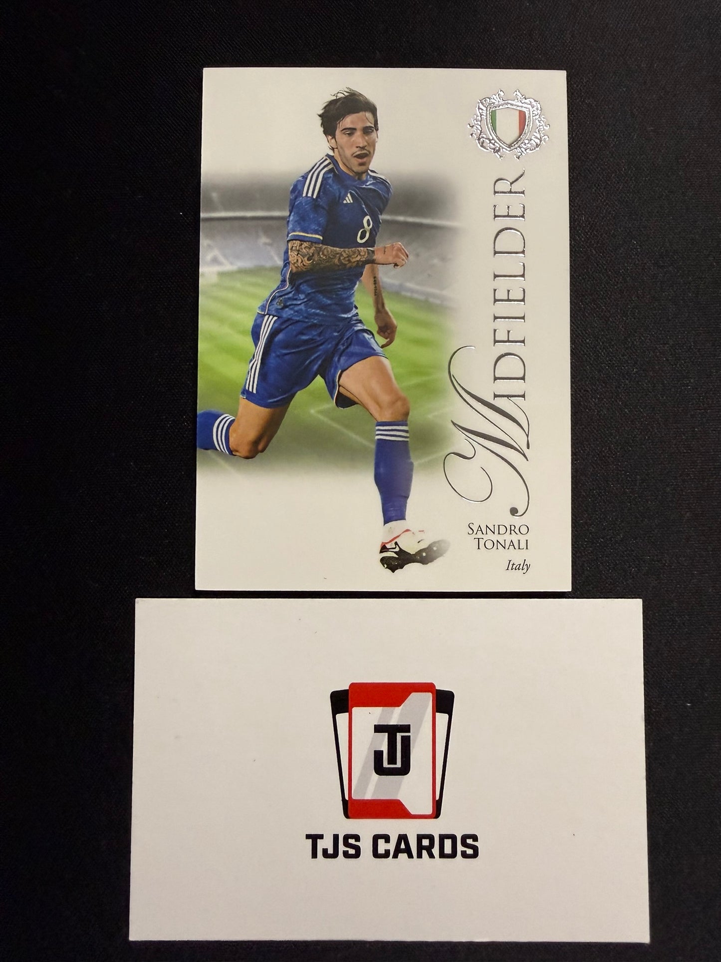 Sandro Tonali - Silver /69 - Futera Unique 2023