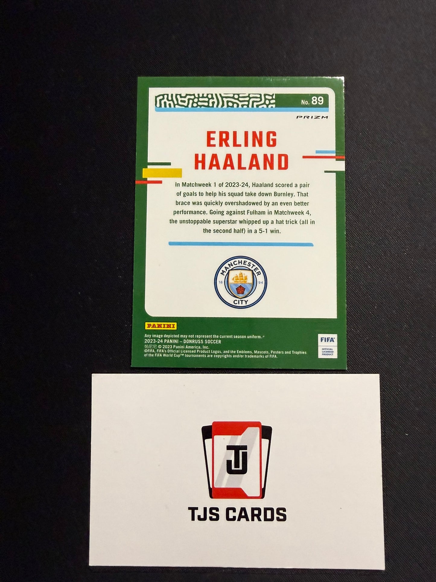 Erling Haaland - Argyle - Panini Donruss 2023/24