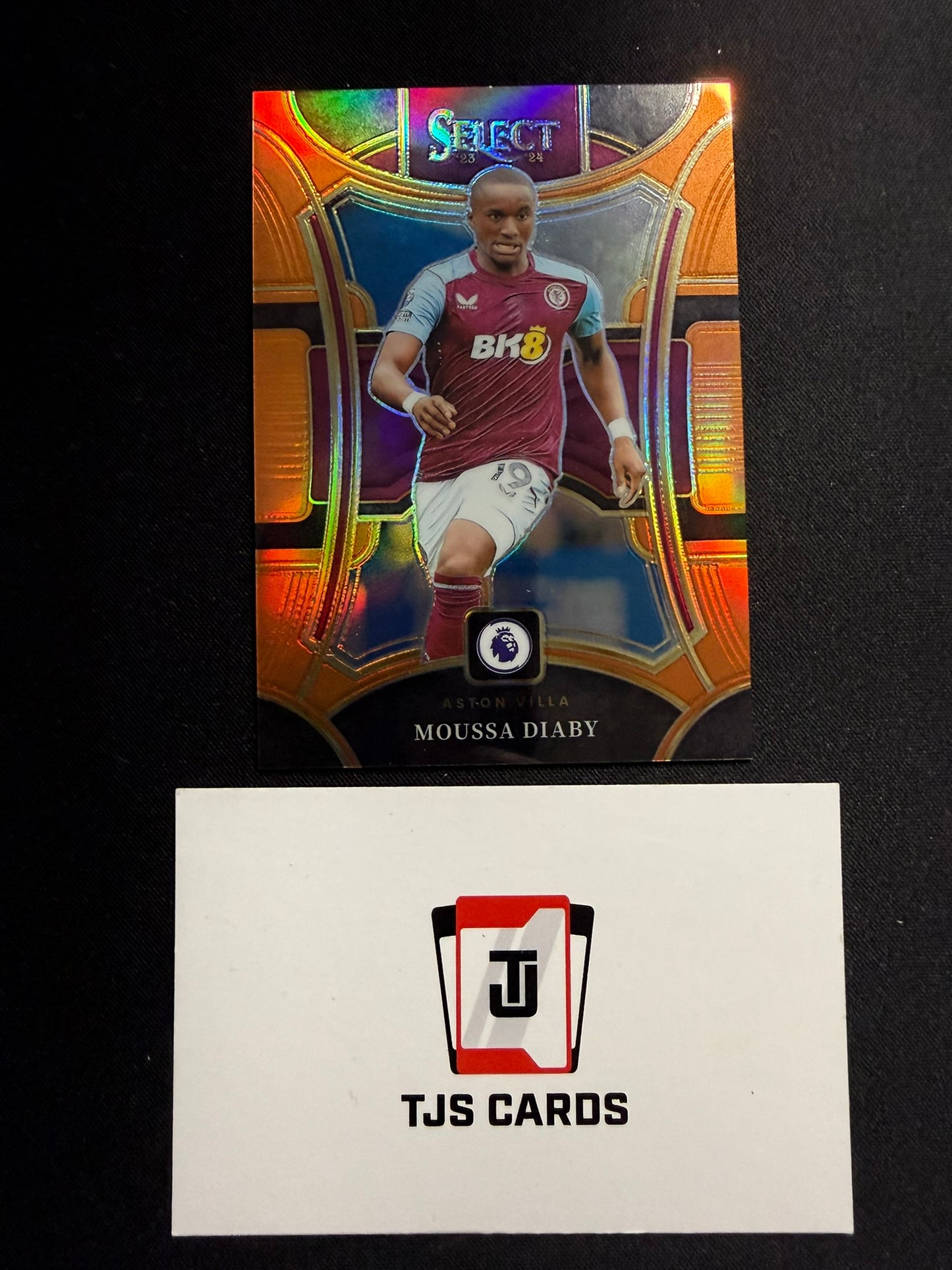 Moussa Diaby - Orange /75 - Panini Select Premier League 2023/24