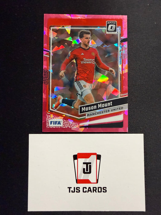 Mason Mount - Pink Cracked Ice /25 - Panini Donruss 2023/24