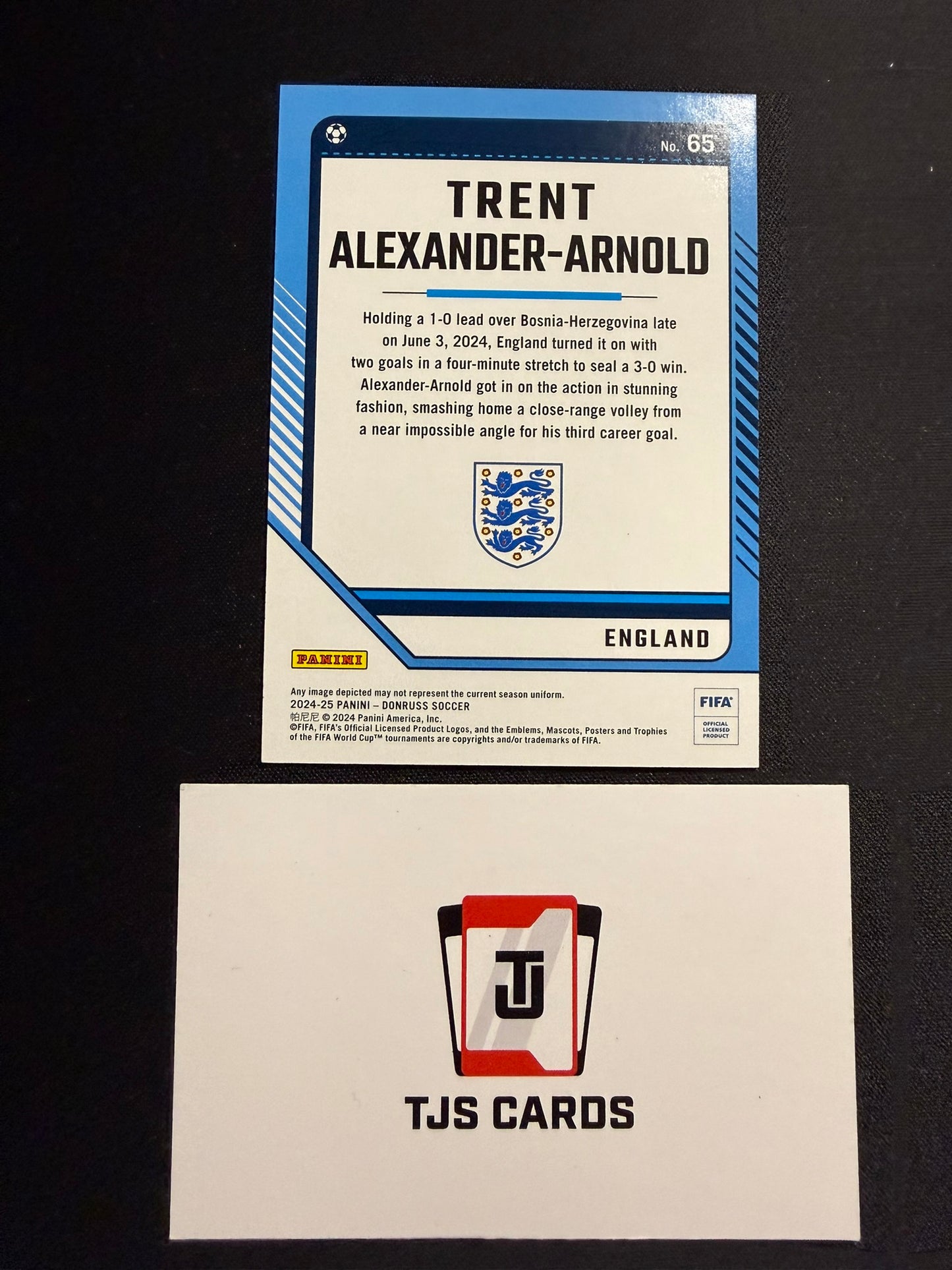 Trent Alexander-Arnold - Teal /199 - Panini Donruss 2024/25