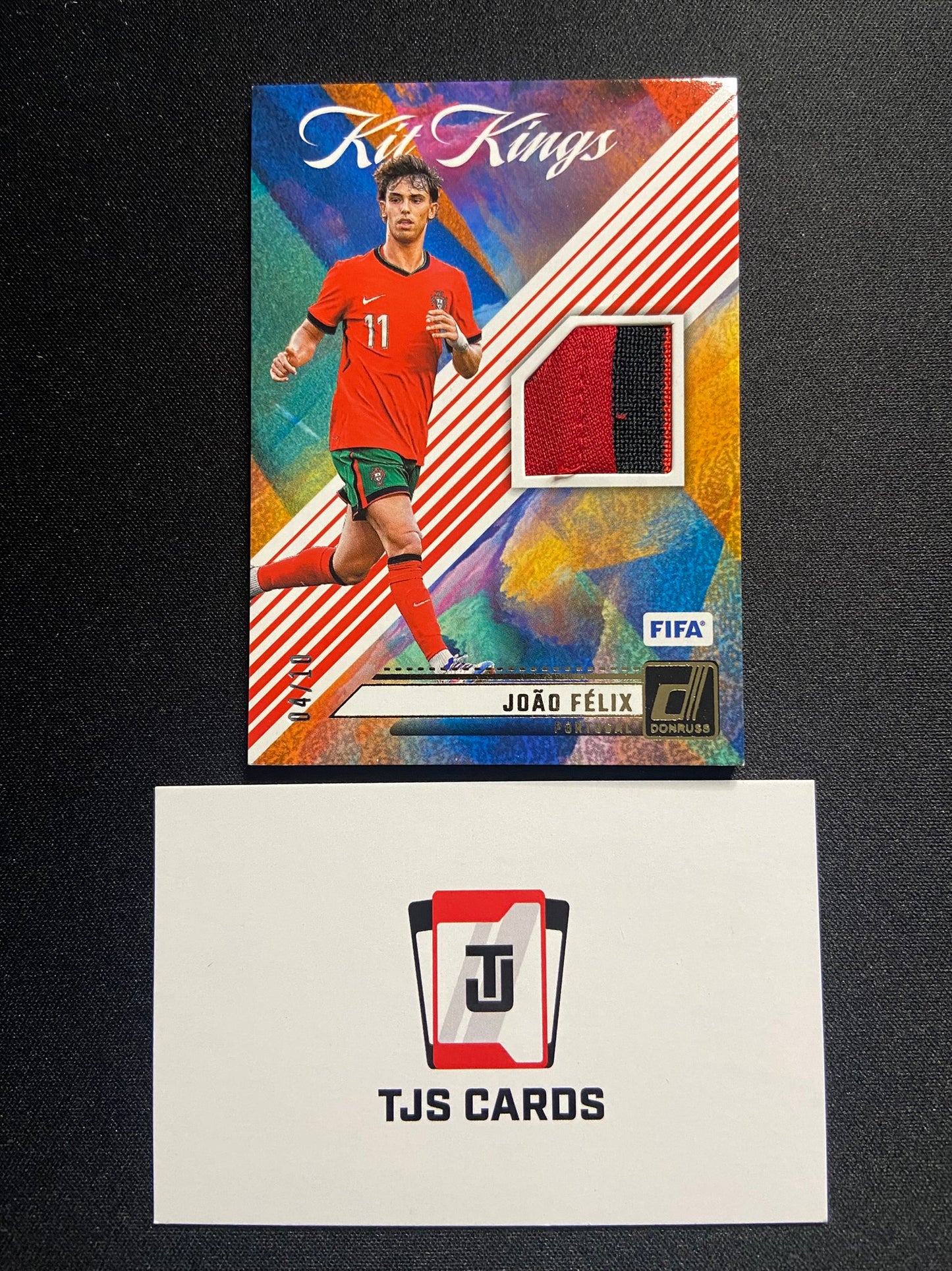 Joao Felix - Kit Kings Gold Patch /10 - Panini Donruss 2024/25