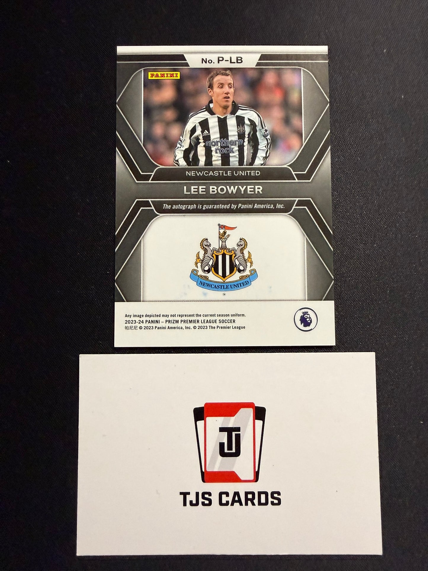 Lee Bowyer - Auto - Panini Prizm Premier League 2023/24