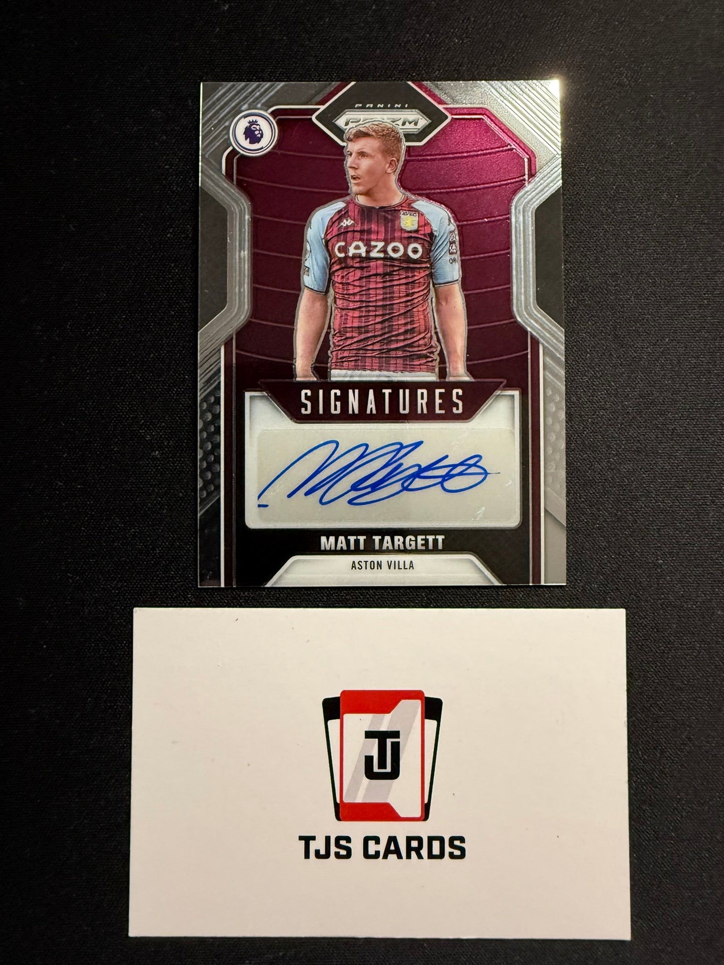 Matt Targett - Auto - Panini Select Premier League 2021/22