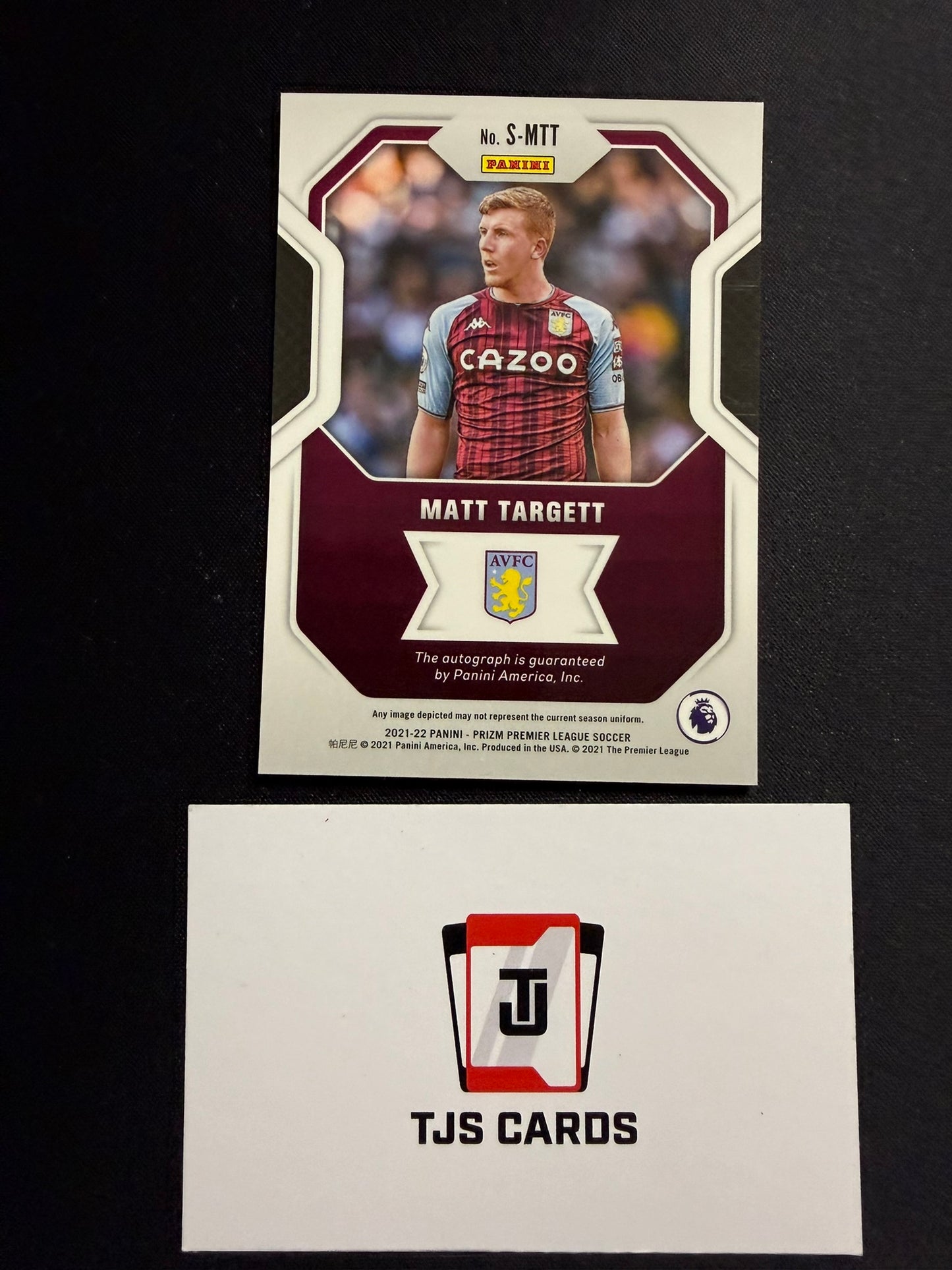Matt Targett - Auto - Panini Select Premier League 2021/22