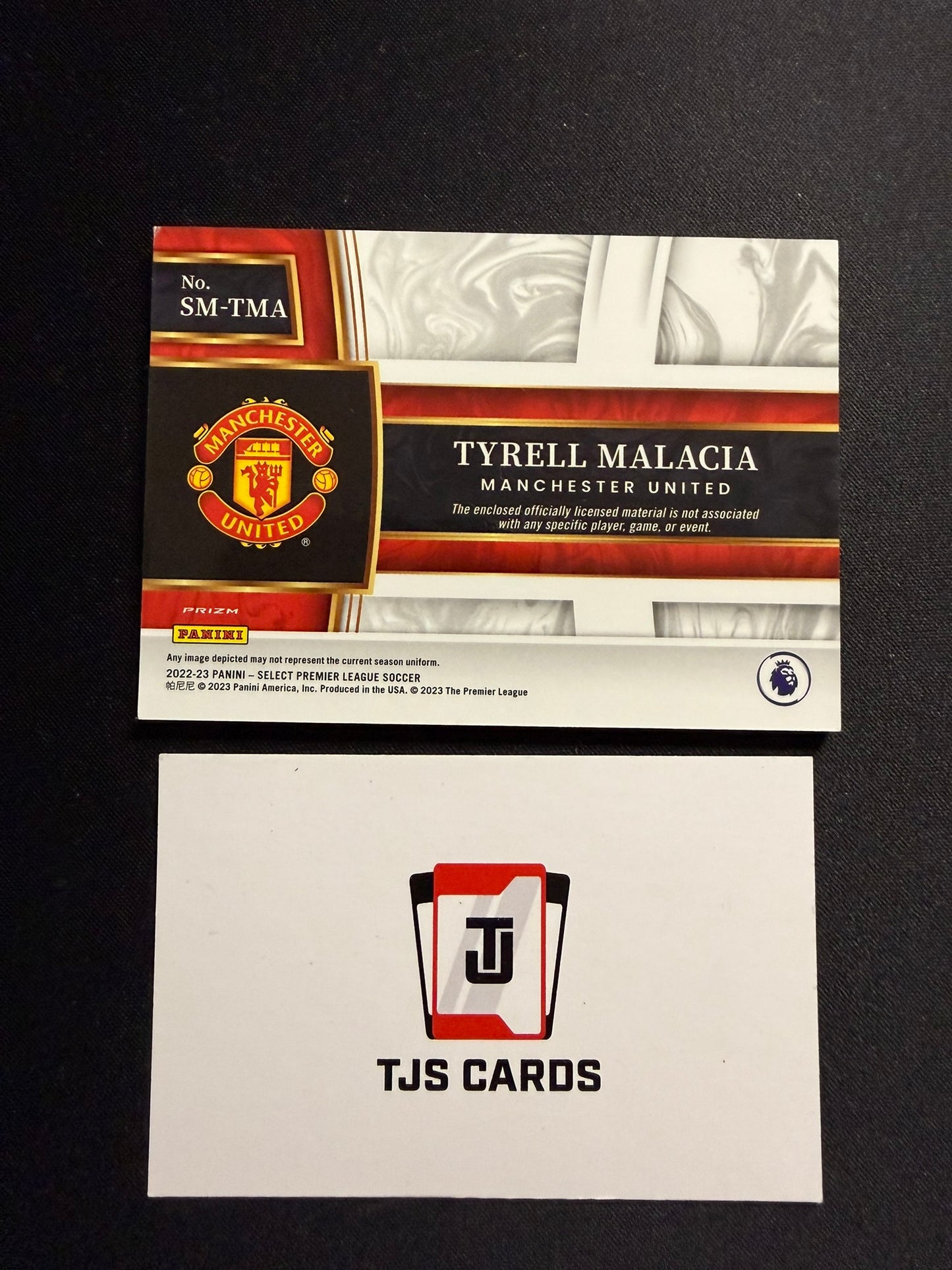 Tyrell Malacia - Rookie Patch - Panini Select Premier League 2022/23