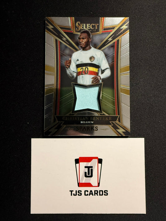Christian Benteke - Player-Worn Patch - Panini Select 2017/18