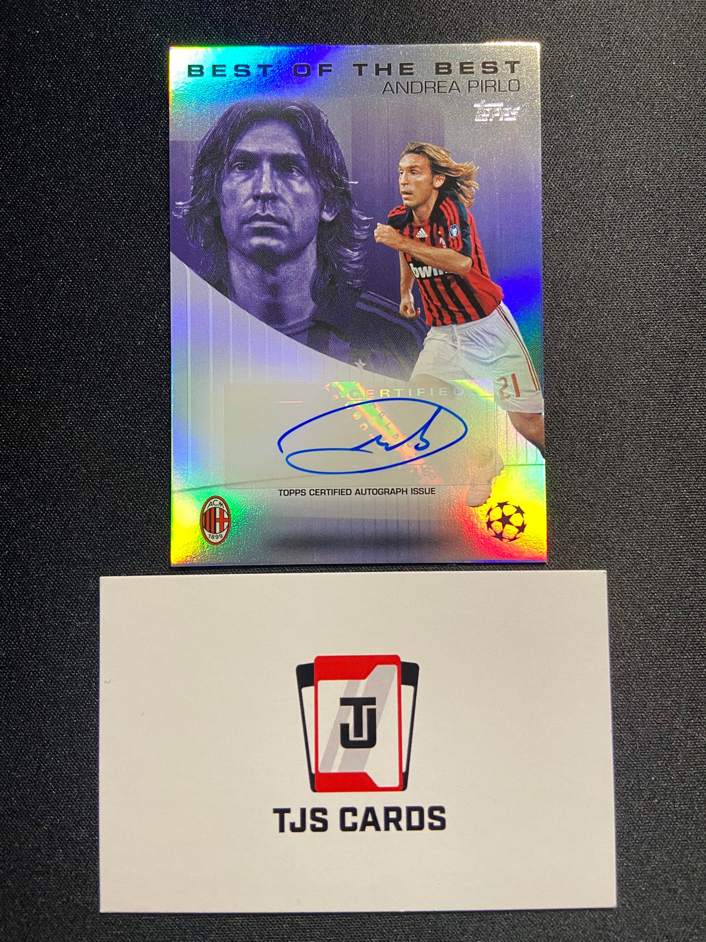 Andrea Pirlo - Auto - TOPPS UCC Flagship 2024/25